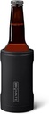 BrüMate Hopsulator Bott'l Insulated Bottle Cooler for Standard 12oz Glass Bottles | Glass Bottle Insulated Stainless Steel Drink Holder for Beer and Soda (Matte Black)