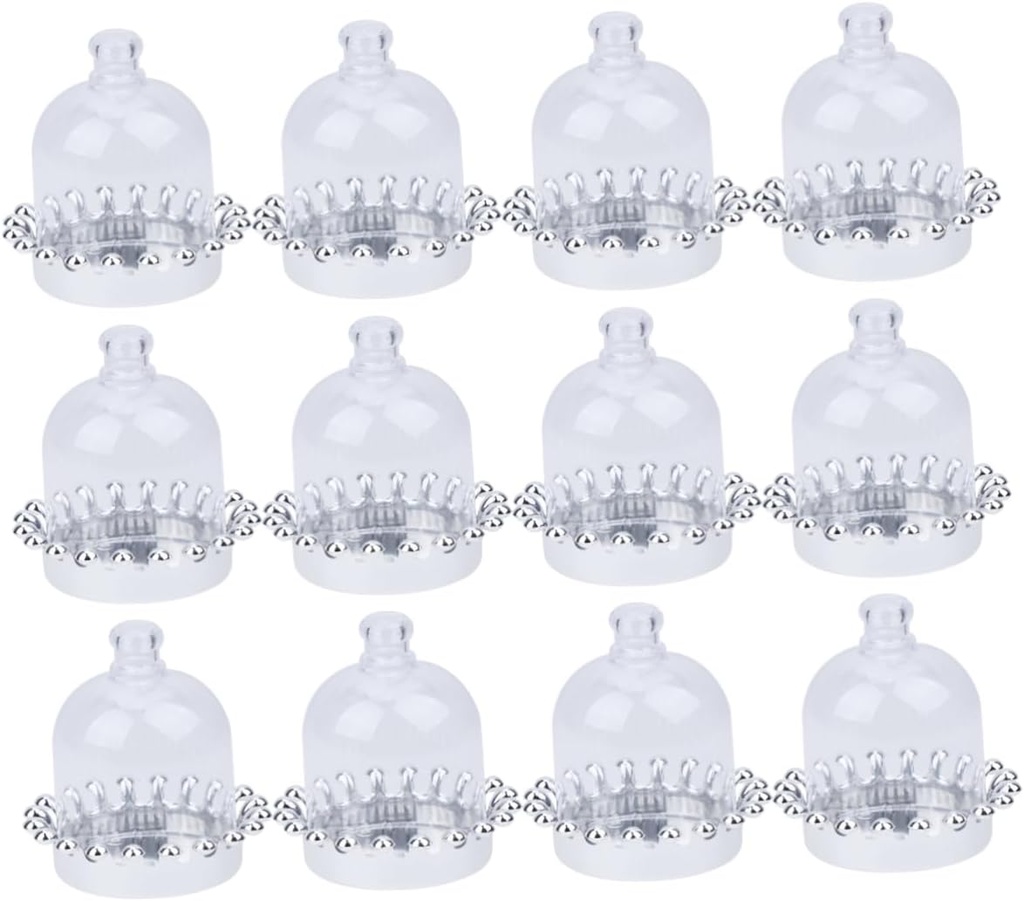 Plastic Cake Carrier Covers 10 Sets for Cakes Cupcakes Salad Bowl Chip Dip Portable Party Server Perfect for Home Wedding and Birthday