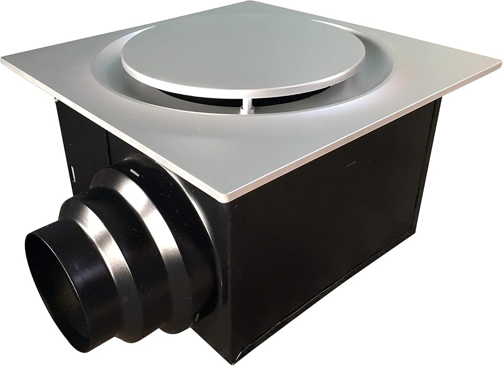 Aero Pure ABF110 G16 SN ABF110G16 Ceiling Mount 110 CFM, Energy Star Certified, Satin Nickel Quiet Bathroom Ventilation Fan