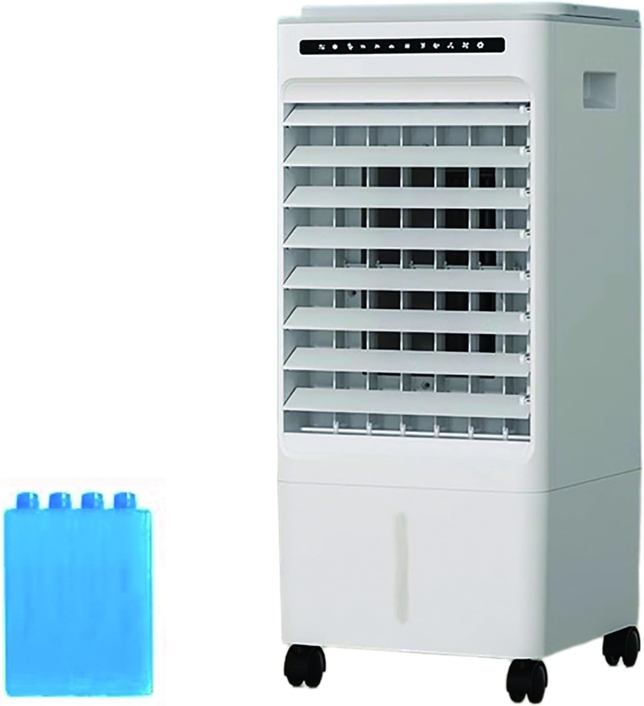 Swamp Cooler, 3-in-1 Evaporative Air Cooler for Room, 1.32Gal Water Tank, 3 Speeds and 3 Models, Windowless Air Conditioner w/7H Timer/Remote