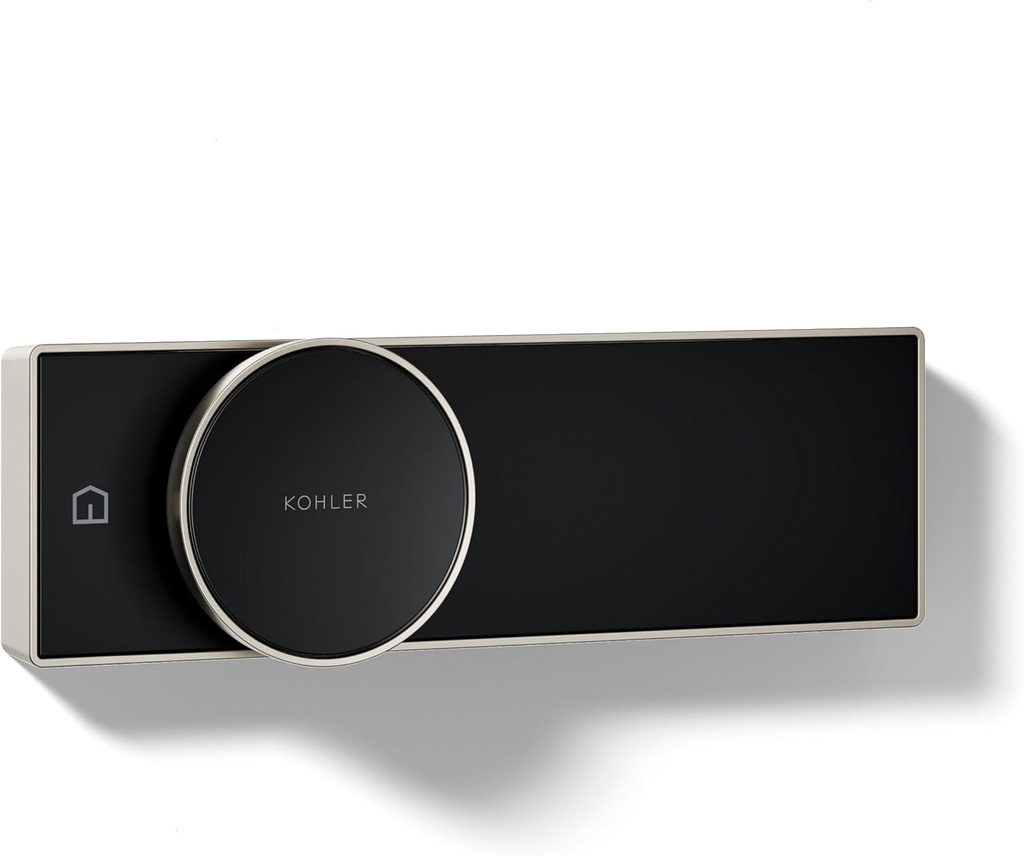 KOHLER Anthem + Digital Control Steamhead in Vibrant Brushed Nickel, Large Dial for Easy Temperature + Flow Rate Adjustment, Features System Warm-Up + Pause Option, Includes Optional Flow Restrictor