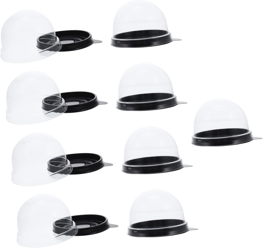 100pcs Cupcake Holders and Moon Cake Wrapping Boxes Dessert Packing Containers for Home Baking Parties and Special Events