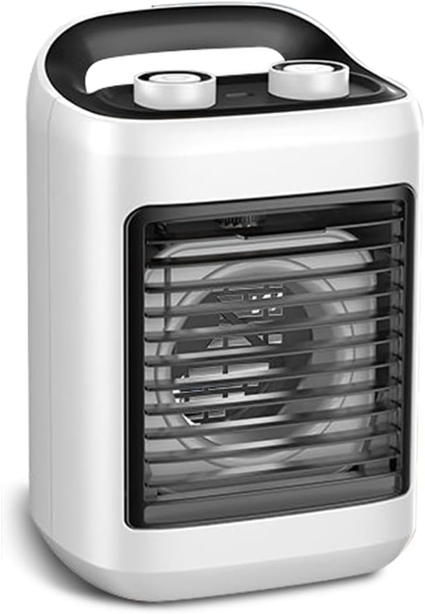 Portable Air Conditioners, Personal Evaporative Air Cooler with 6 Wind Speeds Small Air Conditioner Fan, Desktop Cooling Fan for Room, Office, Bedroom, Camping