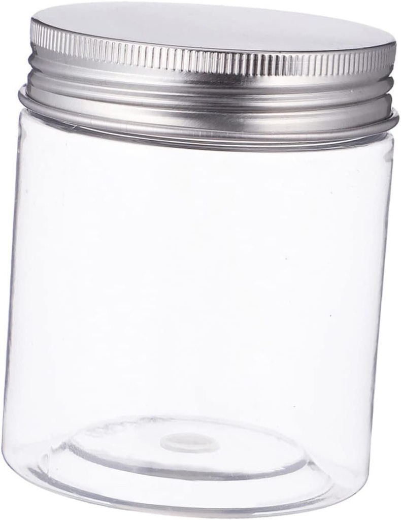 Set of 10 Food Storage Jars Glass Sealed Lids for Nuts Cookies Dry Fruits Material