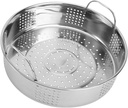 ABOOFAN Stainless Steel Food Steamer Basket Multi-vent for Energy-saving Cooking
