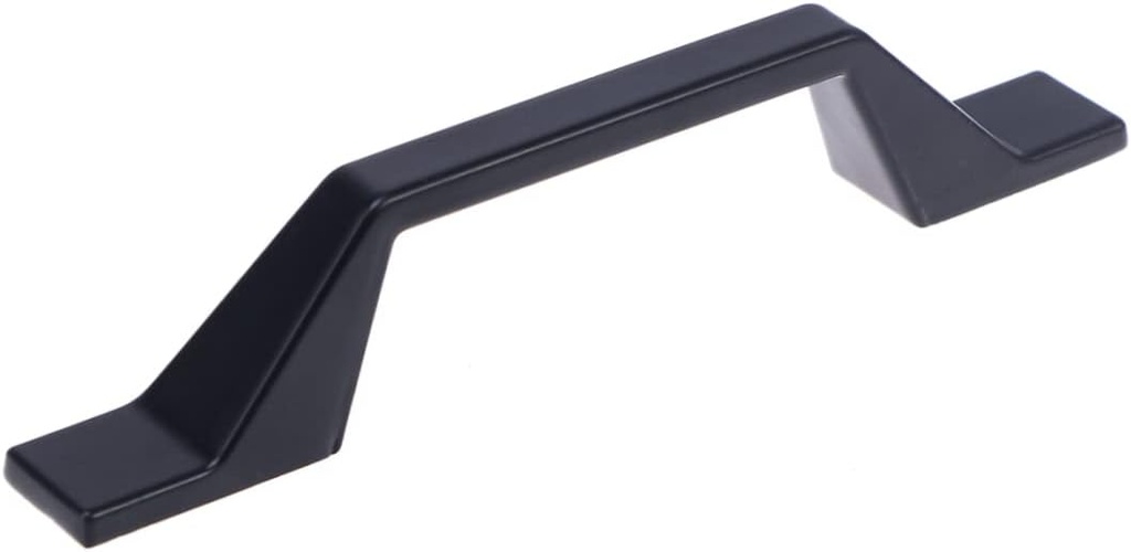 Flat Modern Door Knob Black Cabinet Handles Handles Easy Install Hardware Kitchen Cabinet Pulls