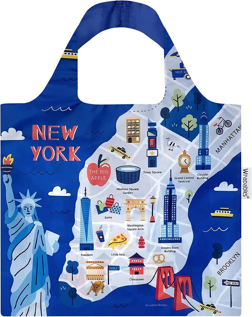 Wrapables AllyBag Collection Reusable Shopping Bag