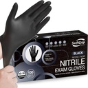 Disposable Nitrile Exam Gloves, Black Nitrile Gloves Disposable Latex Free for Medical, Cooking & Esthetician
