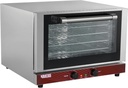 Kratos Commercial Oven, Half Size Electric Countertop Convection Oven, Holds Four Half Size Sheet Pans, 120V (29M-002)