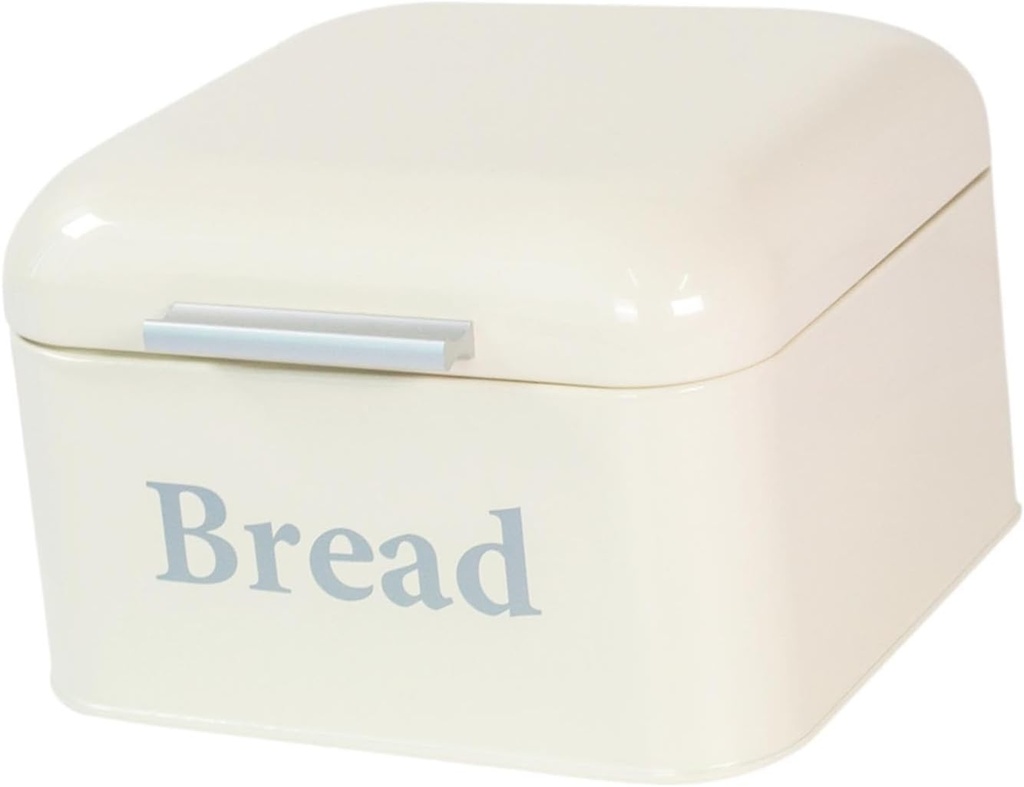 Bread Food Storage Box Storage Container Kitchenware Rustic Snack Container Food Bread Box for Entrance Bakery Pantry Cookies, White