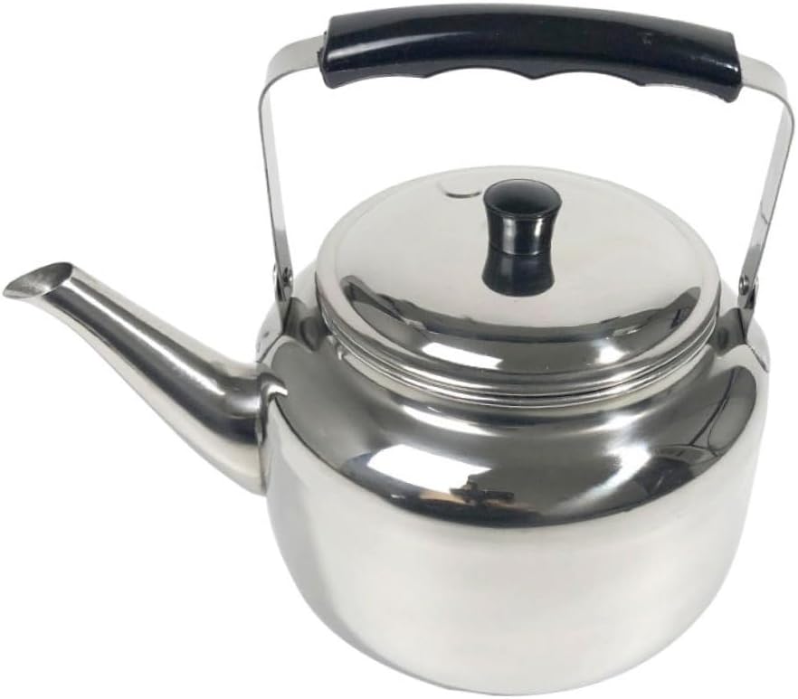 Capacity Stainless Steel Kettle Electric Hot Water Safe Reliable Whistling Pot