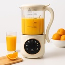 Nut Milk Juice Maker Automatic 47oz Soy Milk Maker Machine for Homemade Almond Oat Soy, Multifunctional Milk Machine and Juicer with Timing Automatic Cleaning Insulation Function 600W