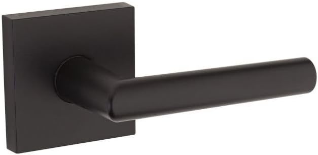 Kwikset 971MILSQT-514 Milan Single Cylinder Keyed Entry Interior Pack with Square Rosette