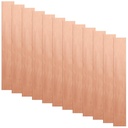 12 Pcs Pure Copper Anode Sheets, 0.04"x1"x6" Electroplating Strips - High-Purity Electrode Plates for DIY Plating & Scientific Experiments, Industrial-Grade Metal Coating Supplies