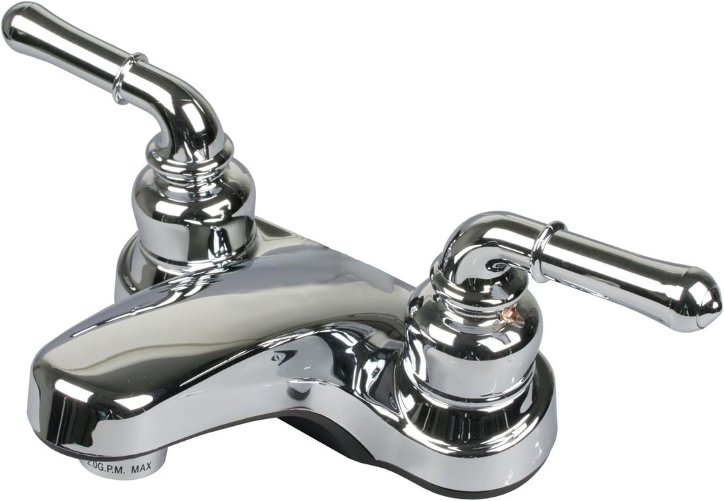 RV/Mobile Home Bathroom Sink Lavatory Faucet, Chrome