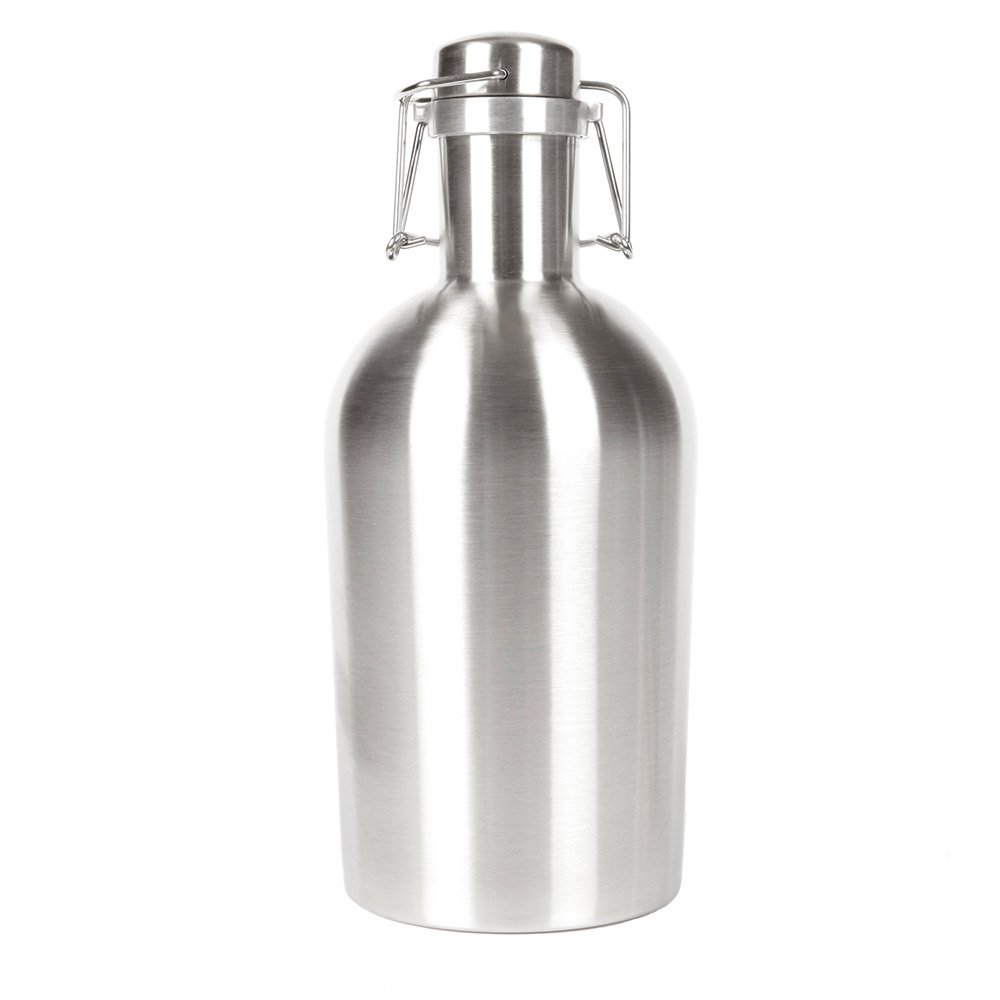 Growler - 64 oz. Stainless Steel, Swing-Top Lid