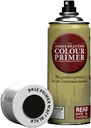 The Army Painter Base Primer Matt Black, 400 mL Acrylic Spray Primer, Spray Paint Basecoat for Miniature Priming, Tabletop Roleplaying, Boardgames, and Wargames Miniature Modelling