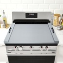 Noodle Board Stove Cover with Handles, Multiple Stove Top Cover Board for Electric/Gas Stove Top(Grey)