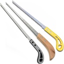 AIIONP 9 Inch Outdoor Portable Hand Saw, 3 Pcs, Ideal for Camping, Gardening, Survival, Hiking, Cutting Wood