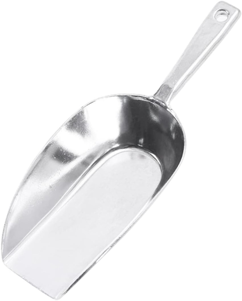 Aluminium Alloy Ice Scoop Multipurpose Ice Cube Shovel for French Fries Kitchen Bar Restaurant