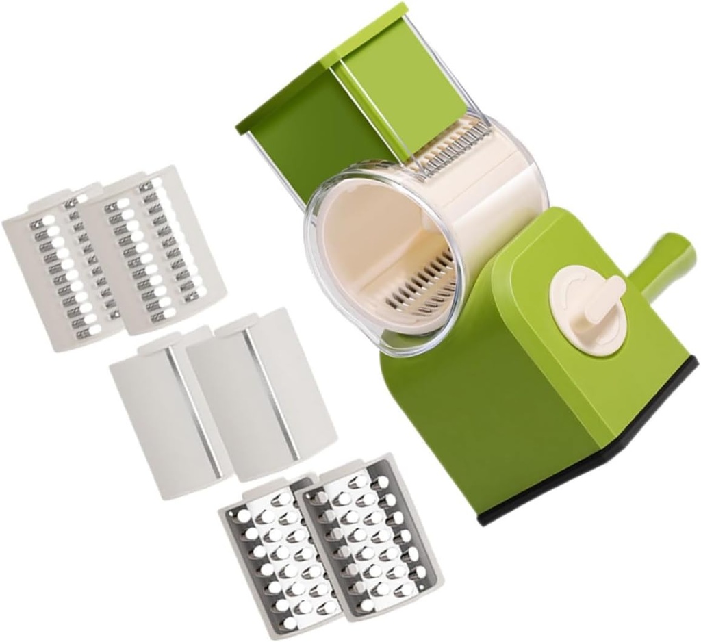 Electric Slicer for Vegetables Carrot Potato Slicer Chopper Grater Kitchen Vegetable Manual Rotation Food Processor