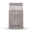 Lifeboost Medium Roast Decaf Coffee Beans – Organic Low Acid Swiss Water Decaf – Whole Bean Coffee – Third Party Tested for Mycotoxins & Pesticides – Chemical Free – 12 oz