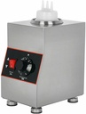 Commercial Sauce Warmer Jam Heating Preservation Machine Electric Countertop Food Sauce Warmer Pump Dispenser Heat Preservation Machine