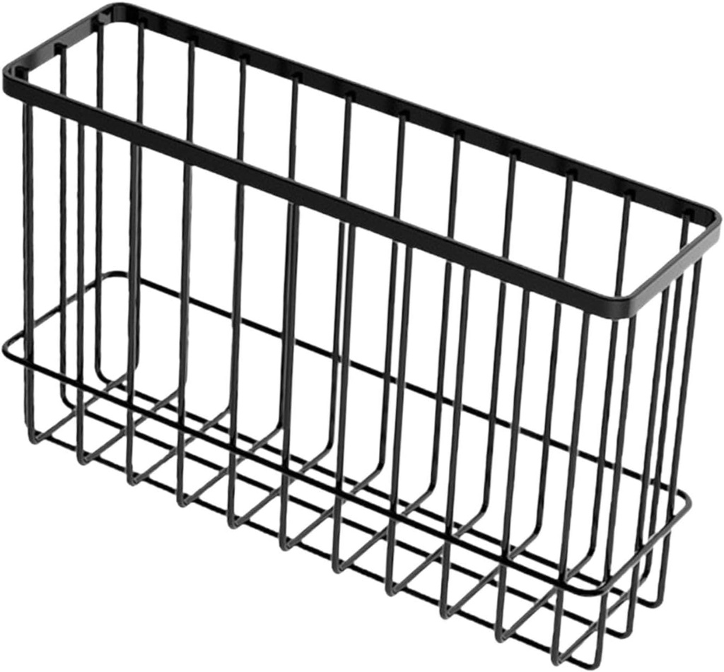 Generic Wall-Mounted Iron Wire Basket for Storage, Organizer for Parchment Paper And Cling Film, L