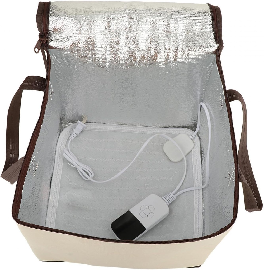 Generic Bread Proofer Sourdoughs Starter Warmer, Temperature Control Bread Making Proofing Box with Warming Mat for Baking, 35L