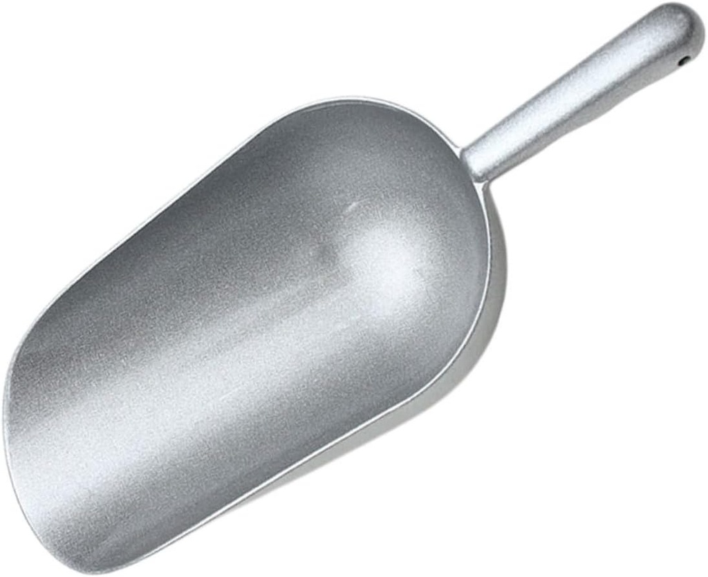 IMIKEYA Stainless Steel Ice Scoop for – Multi-Purpose Kitchen Utility Tool for Candy - Ice Cubes and More