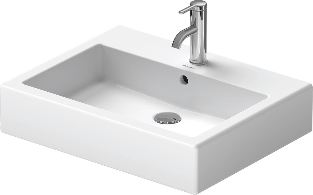 Washbasin 60 cm Vero white with of with tp 1 th