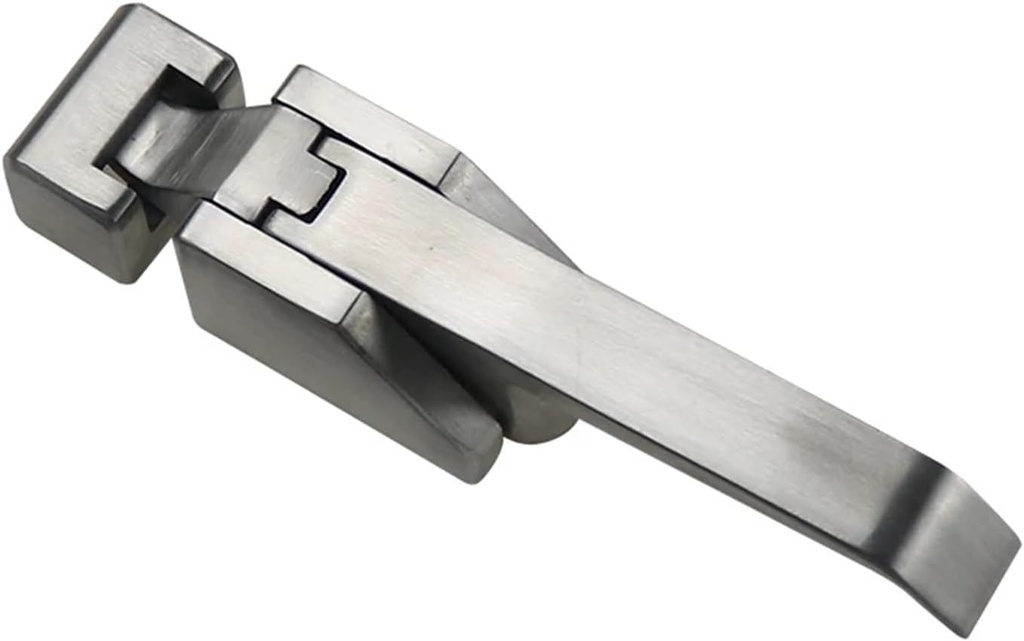 304 Stainless Steel Soundproof Test Box Oven Tight Door Lever Handle Thick Handle of Steam Oven Lock 1Pcs