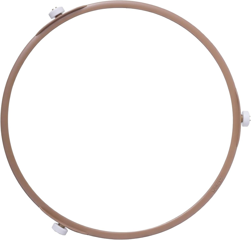 8.8" Microwave Turntable Ring, Microwave Oven Tray Support Holder Microwaves Turntable Plate Spinner Middle Glass Plate Rotating Ring Roller Inner Rings for Microwaves Oven Glass Turntables Plates