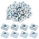100Pcs 20 Series Sliding T Nuts M5 Thread, Slide in Hammer Head T Nut T-Slot Slide Nuts for 2020 Series Aluminum Extrusion Profile T-Slot 6mm