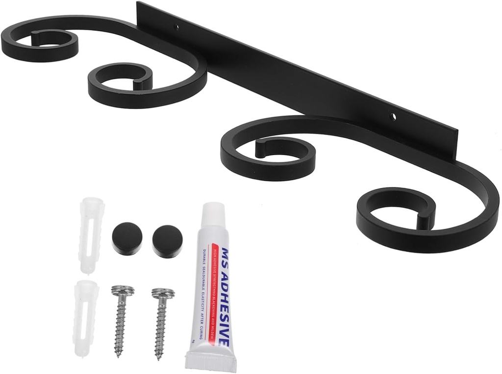 1set Stemware -mounted Goblet Holder Wine Glass Rack Aluminum Cups Black for Bar Home