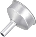 MECCANIXITY Aluminium Funnel Filter Replacement 82x79x98mm Silver for 12-Cup Use Mocha Coffee Maker Pot