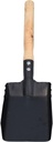 GANAZONO Coal Hand Shovel Fireplace Shovel Metal Ash with Wooden Handle Fireplace Scoop Coal Gardening for Wood Stove Hearth Cleaning Trowel