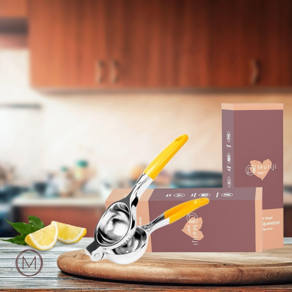 Lemon Squeezer – Extra Large Bowl with Ergonomic Silicon Handle