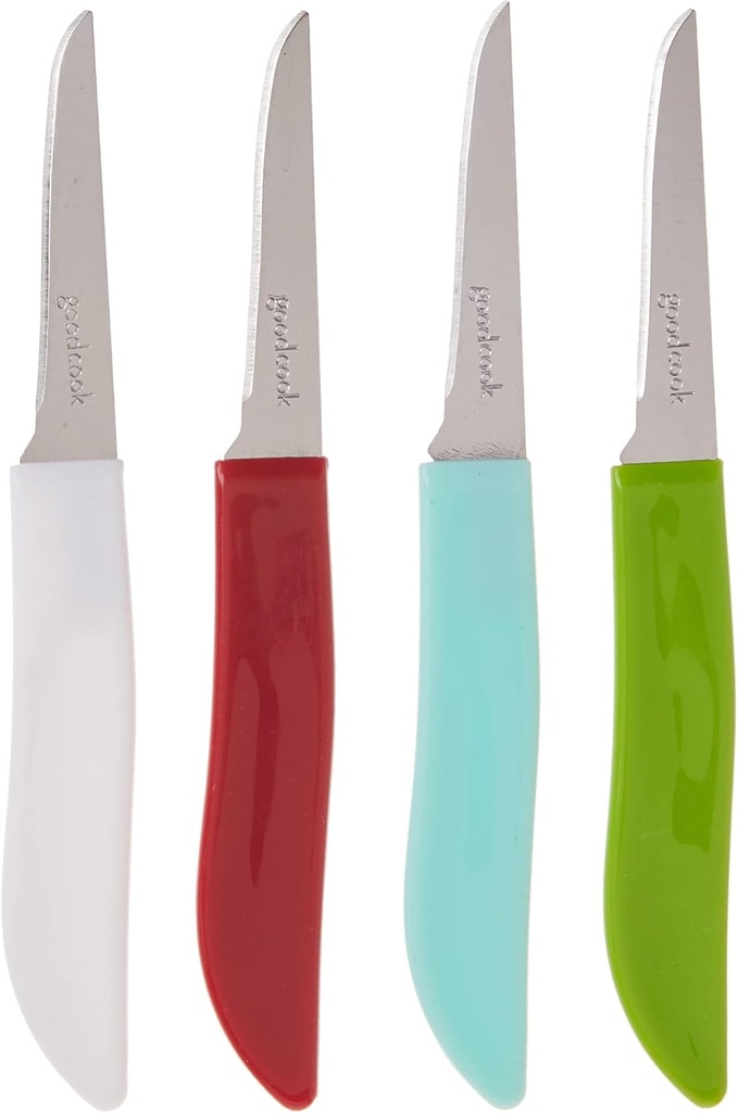GoodCook Everyday Paring Knife Set, 4pk