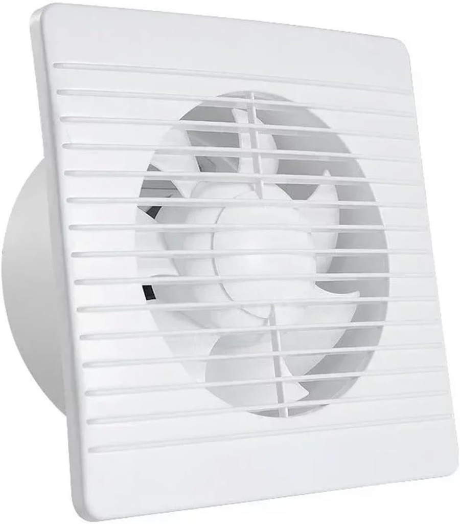 Ventilation Fan, 2Pcs 4" 6" 8" Exhaust Fan Toilet Powerful Mute Household Wall Ventilation for Vent Bathroom, Kitchen(4 inch)