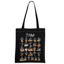 MNIGIU Utah Tote - State Wedding Favor Gift Shoulder Bag, Reusable in Black