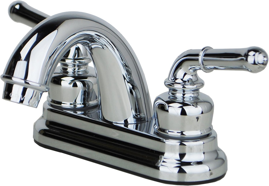 Laguna Brass 2001CP RV Mobile Home Non-Metallic Centerset Lavatory Faucet Chrome Finish