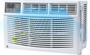 12000 BTU Smart Window Air Conditioner, Cool Up to 250 Sq. Ft. with Remote WiFi Control, Energy Saving, Quiet, Dehumidification, Cooling, White for Office, Bedroom