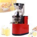 Cold Press Juicer,500ml Slow Juicer Machines With 3.15" Wide Feed Chute,Masticating Juicer With 98.5% High Juice Yield,For Whole Vegetables & Fruits,Separable And Removable,Red