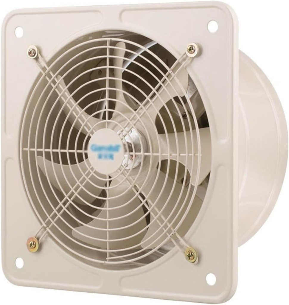 Exhaust Fan 10 Inch Powerful Kitchen Exhaust Fan Smoke Extractor Home Bathroom Exhaust Fan Wall Mute Ventilation Fan Floor Fan