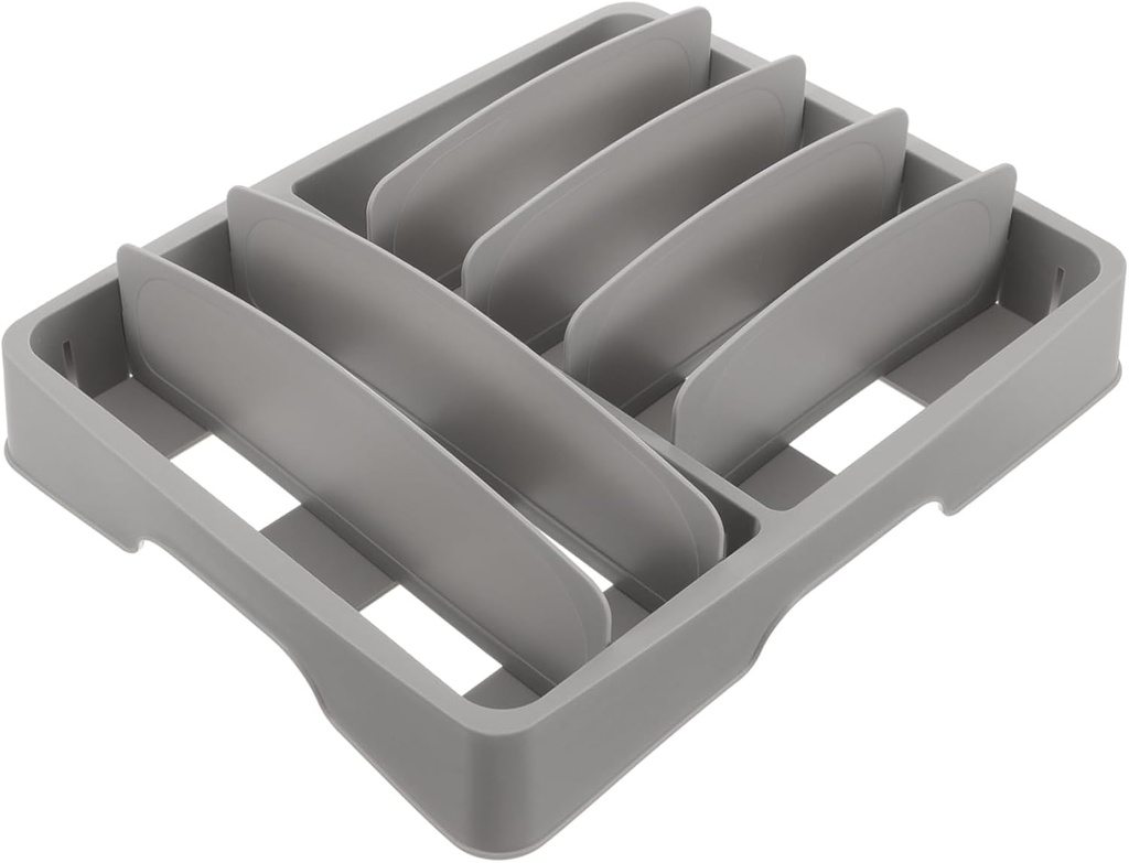 Chopstick Holder and Cutlery Storage Organizer Multi-grid Utensil Box for Kitchen Easy to Clean Design Safe for Boys and Girls Scratch-resistant and Practical