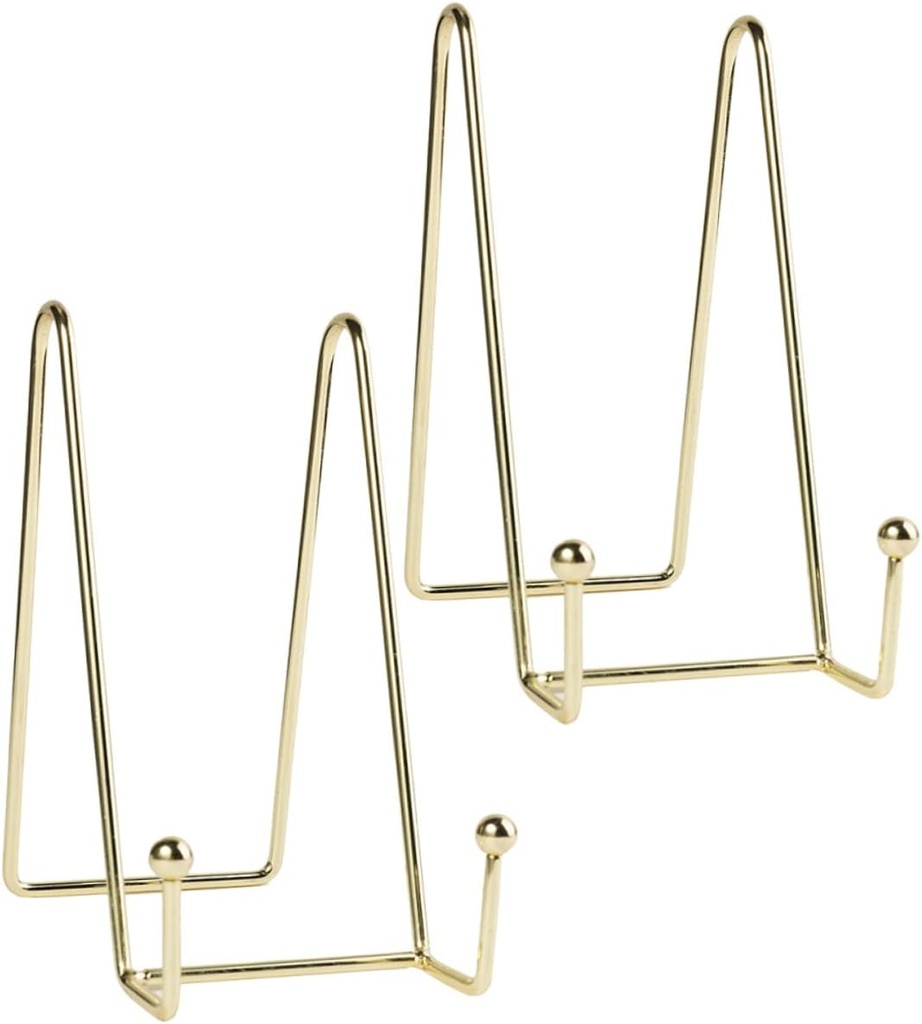 Elegant Metal Display Stand for Books Plates Creative Dish Storage Rack for Home Decor