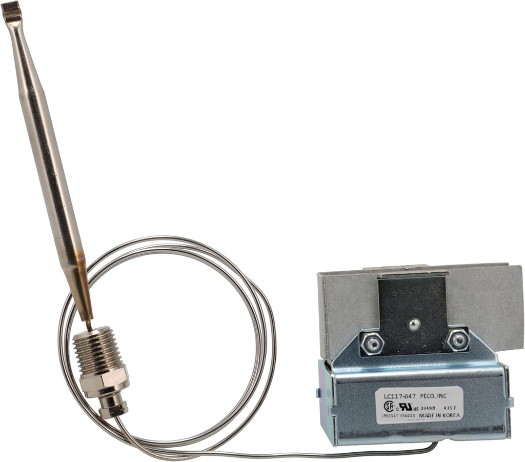 Supplying Demand 8073516 Commercial Deep Fryer Automatic High-Limit Thermostat - Replaces 8066107, 481032 | Automatic High-Limit Thermostat up to 435˚ with 36” Capillary Tube
