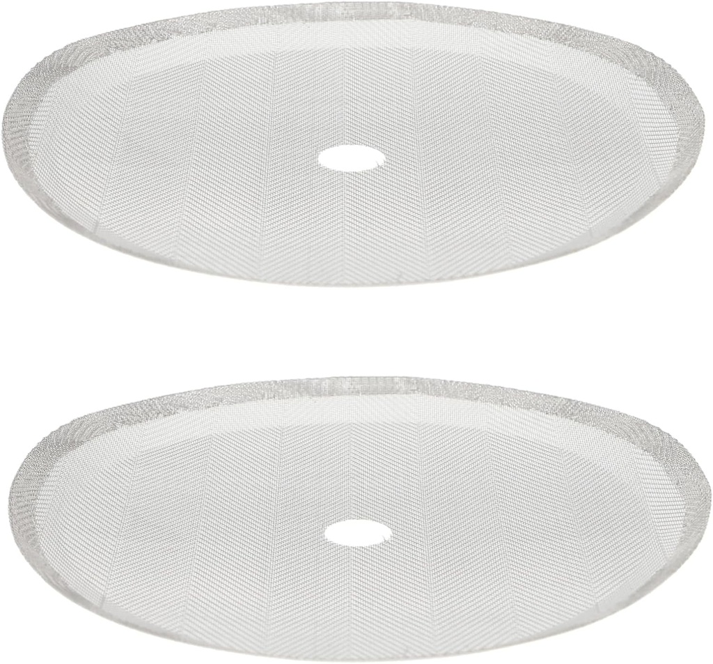 Coffee Filters Replacement 2 Pack Stainless Steel Mesh Filters Cup Mesh Filter Meshes Easy to Use Clean Tea Makers Accessories
