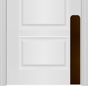 Deck the Door Decor Dog Scratch Door Protection Plate - Elegant Anodized Aluminum for All Door Types. Pet-Safe with Polished Edges and Rounded Corners. 3M Adhesive Mount - Oil Rubbed Bronze 4x30in